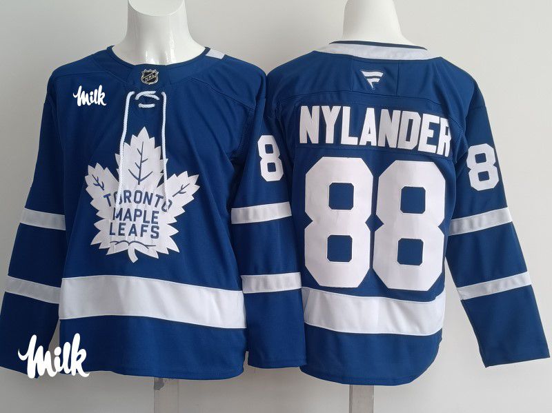 Men 2025 Toronto Maple Leafs #88 Nylander Blue Fanatics Home Premium NHL Jersey style 7->toronto maple leafs->NHL Jersey